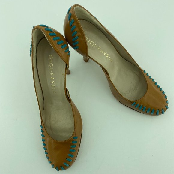 GIGI FAVELA LARISSA SHOES, SIZE 36(ITALY) US-6 NIB - Picture 11 of 13